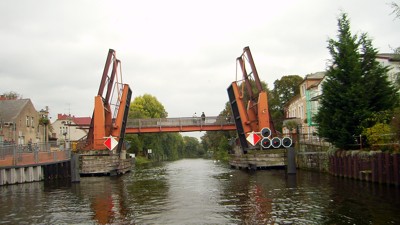 Hastbrücke - Zugbrücke Zehdenick