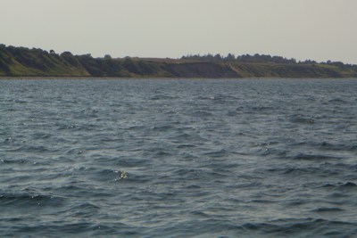 Küste westlich von Odden