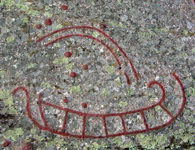 Felsritzung Felsritzung