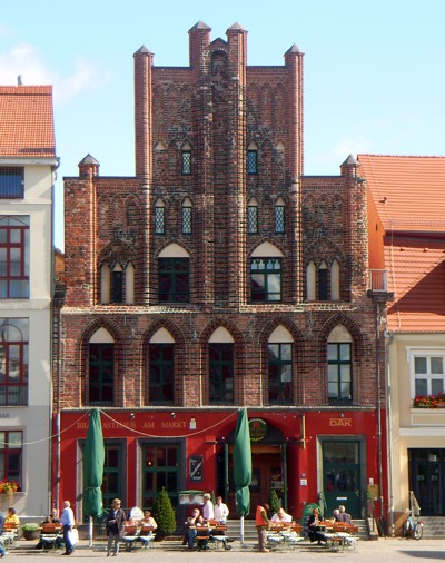 Giebelhäuser in Greifswald Giebelhäuser in Greifswald