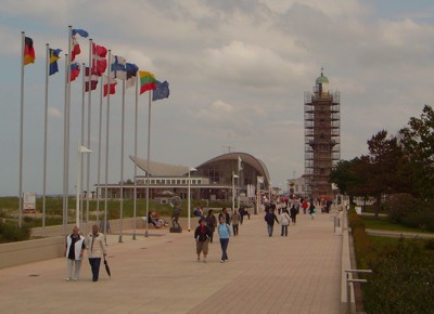 Warnemünde Teepott und Alter Leuchtturm