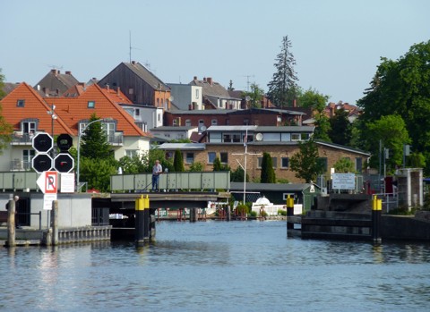 Straßendrehbrücke Malchow