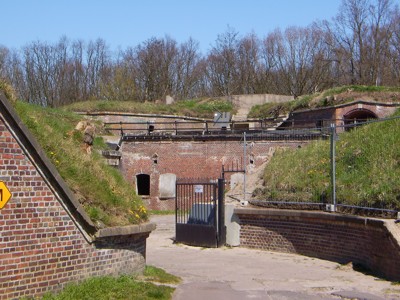 Fort Zachodni an der Swina