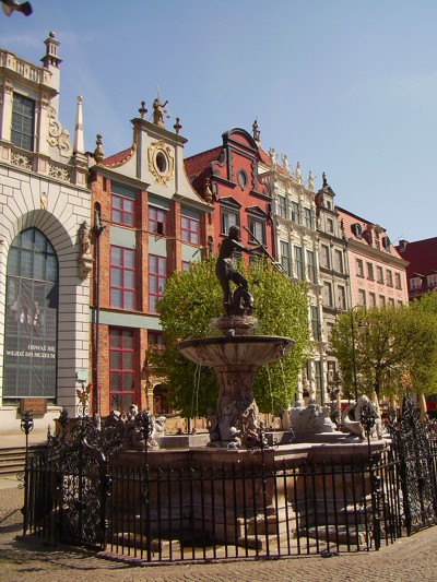 Gdansk - Neptunbrunnen