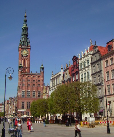 Danzig Rechtstädtisches Rathaus Danzig Rechtstädtisches Rathaus