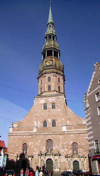 St.Petrikirche in Riga St.Petrikirche Riga