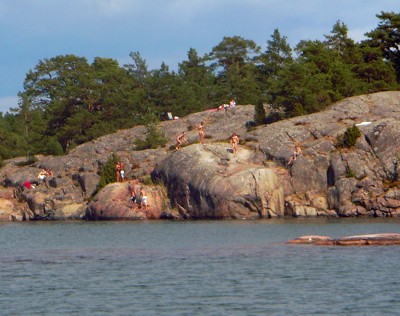 Ankerplatz bei Aspö Ankerplatz bei Aspö