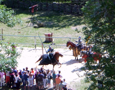 Ritter vor der Burg