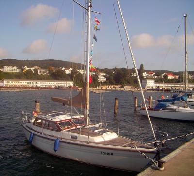 Tongji in Sassnitz Tongji in Sassnitz