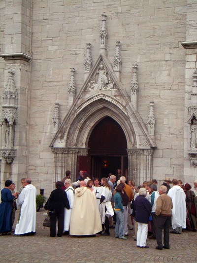 Eingang St. Marien Dom