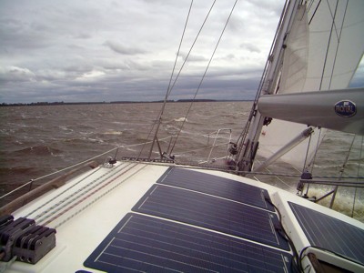 segeln Achterwasser