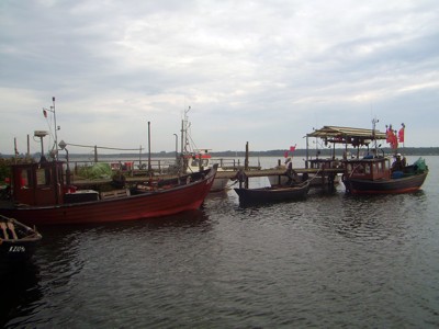 Fischereihafen am Zicker See