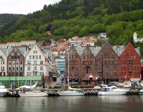Hafen von Bergen Hafen von Bergen