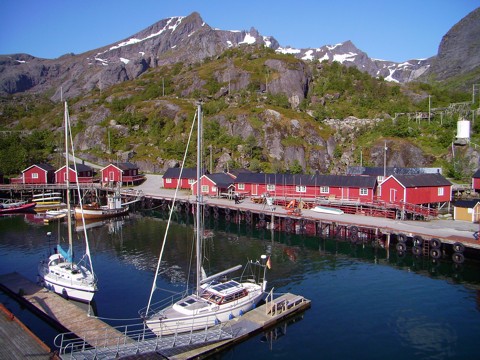 Hafen Nusfjord Hafen Nusfjord