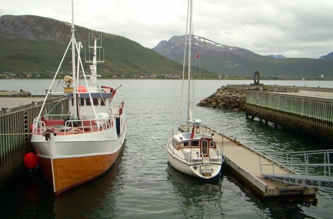 Sortland Schwimmsteg