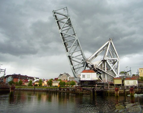 Eisenbahnbrücke Trondheim