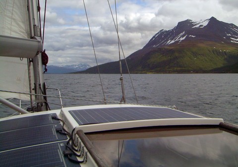 Segeln im Straumsfjord