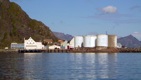 Hafeneinfahrt Stamsund Hafeneinfahrt Stamsund