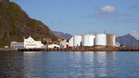 Hafeneinfahrt Stamsund