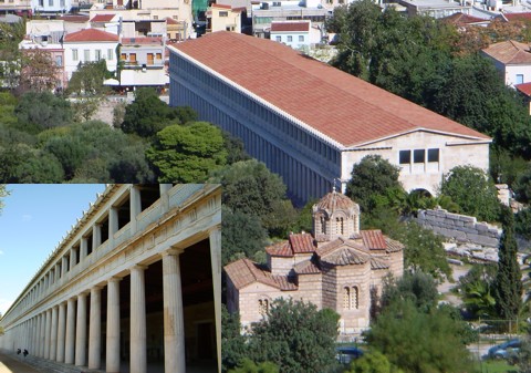 Athen - Stoa des Attalos Athen - Stoa des Attalos