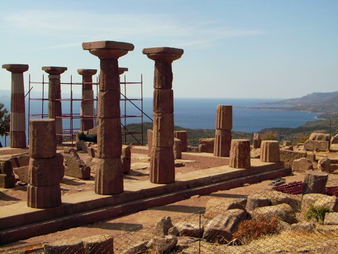 Tempel in Assos Tempel in Assos