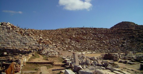 Delos Amphitheater Delos Amphitheater