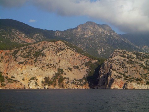 Berg am Golf von Antalya