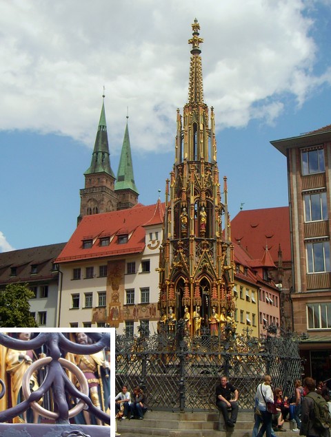 Nürnberg - Schöner Brunnen