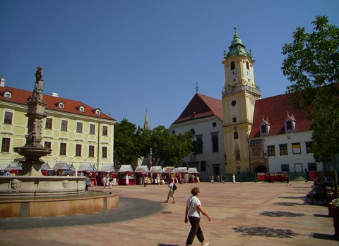 Bratislava - Markt und Altes Rathaus