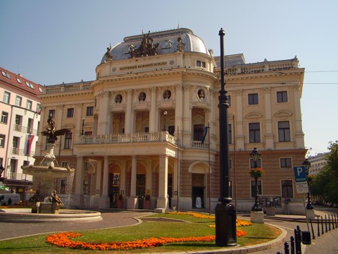 Bratislava - Slowakisches Nationaltheater