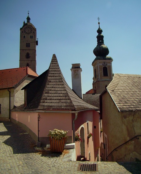 Frauenbergkirche und Steiner Pfarrkirche