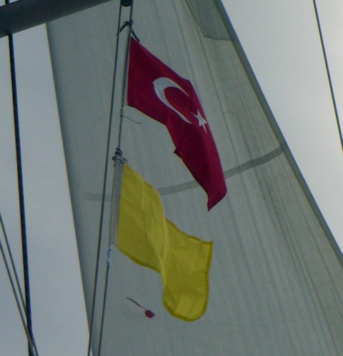 gelbe Segnalflagge Q gelbe Segnalflagge Q