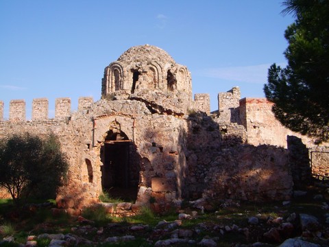 Byzantinische Kirche - Burg Alanya Byzantinische Kirche - Burg Alanya
