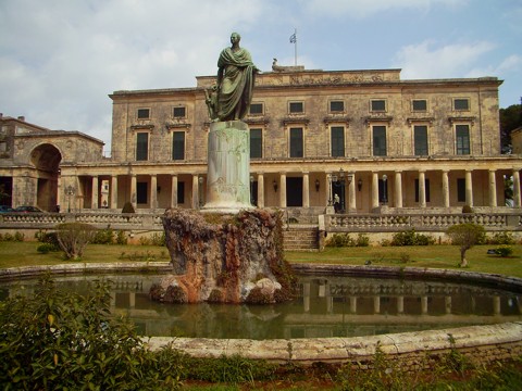 Palast - Korfu Palast - Korfu