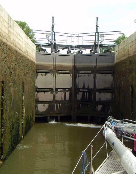 Schleuse Saone Schleuse Saone