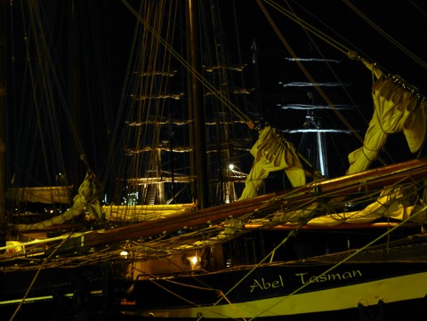 Kieler Woche - Nacht - Segler