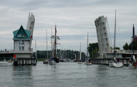 Schlei Klappbrücke Kappeln