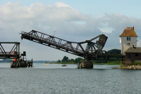 Schlei Klappbrücke Lindaunis