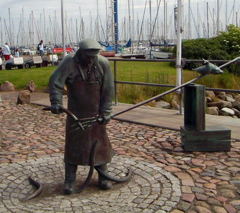 Peter Aal - am Hafen Maasholm
