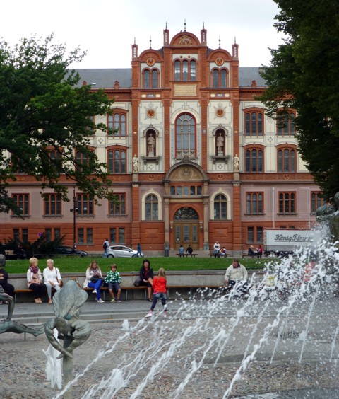 Hauptgebäude der Universität Rostock