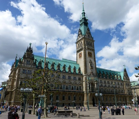 Rathaus in Hamburg