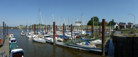 Außenhafen von Glückstadt