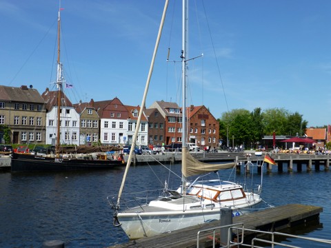 Innenhafen von Glückstadt