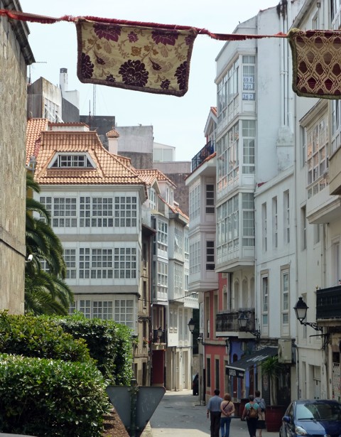 La Coruna - Altstadt