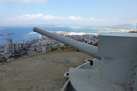 Geschützstellung - Gibraltar Geschützstellung - Gibraltar