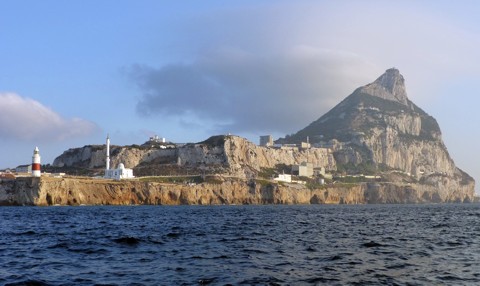 Europa-Point Gibraltar mit Ibrahim-al-Ibrahim-Moschee Europa-Point Gibraltar mit Ibrahim-al-Ibrahim-Moschee