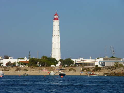Leuchtturm am Cabo de Santa Maria Leuchtturm am Cabo de Santa Maria