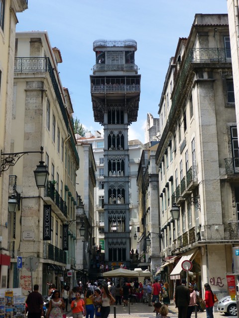 Lissabon - Elevador de Santa Justa