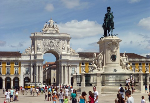 Lissabon - Praça do Comércio