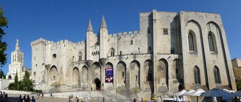 Avignon Papstpalast Avignon Papstpalast